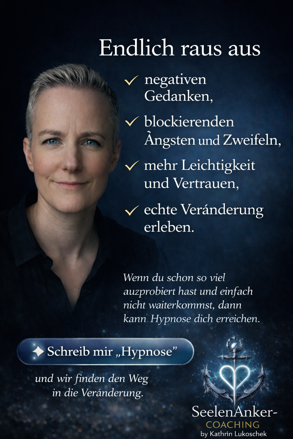 Warum du trotz Nachdenken nicht weiterkommst – und wie Hypnose wirklich hilft